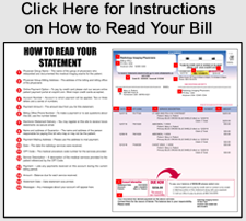 Click Here for instructions on How to Read Your Bill